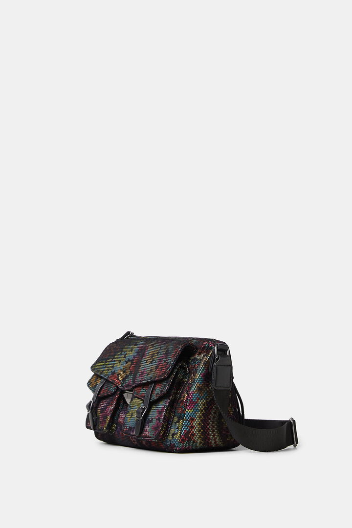 Bolso bandolera malla hilo | Desigual