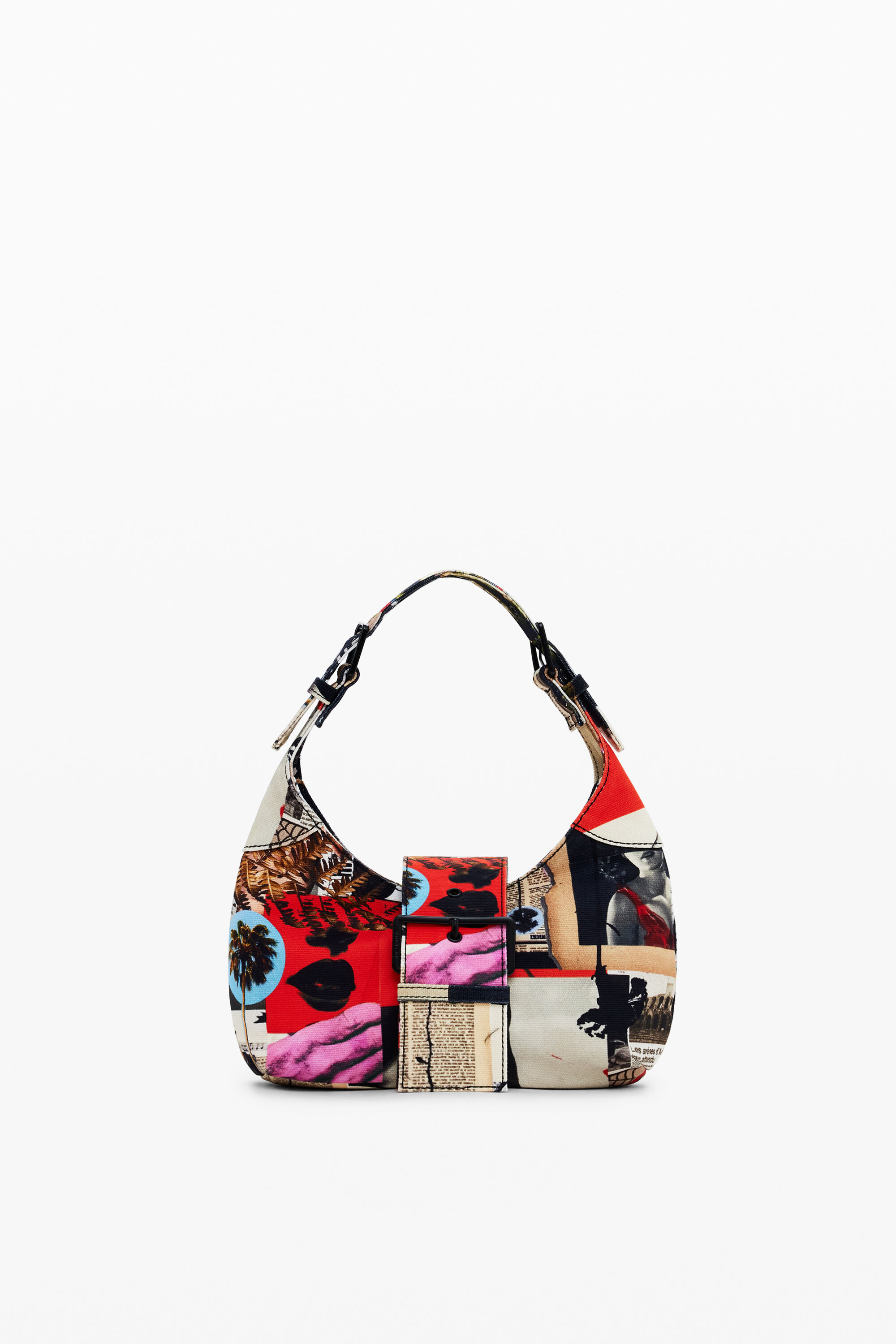 Desigual Collage Bag M.christian Lacroix S In Material Finishes