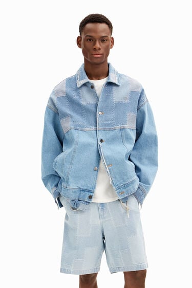 Traper jakna s patchwork uzorkom | Desigual