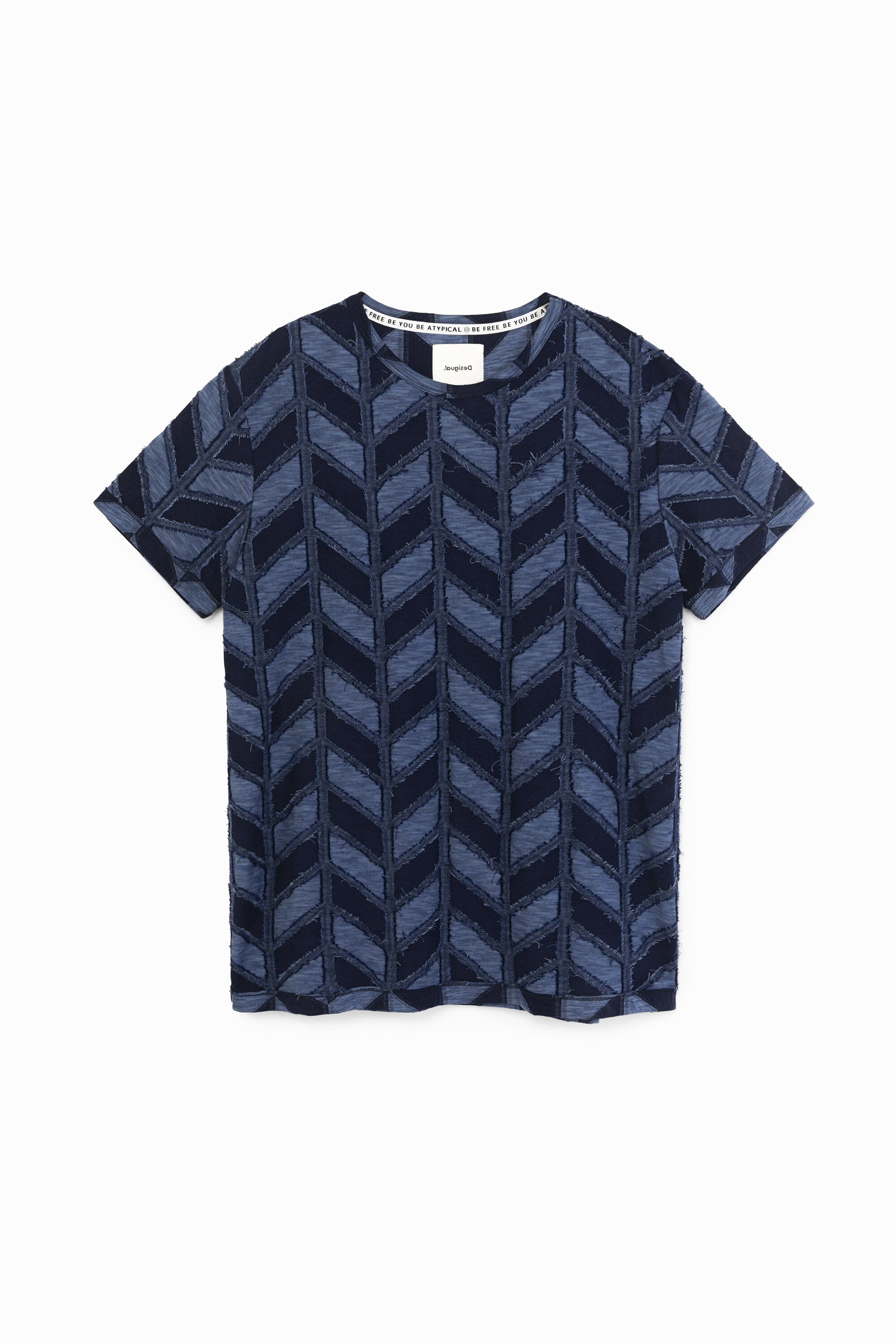 T-Shirt Jacquard Zapfen
