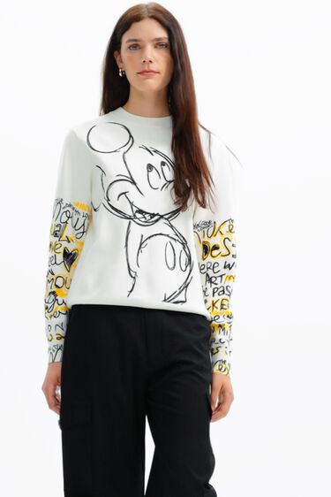 Pull brodé Mickey Mouse | Desigual
