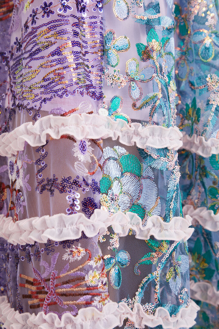 Johnson Hartig fantasy midi skirt | Desigual