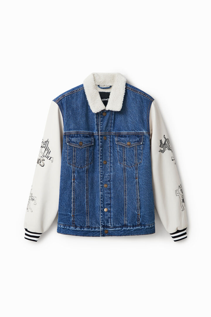 Cazadora denim borreguillo | Desigual