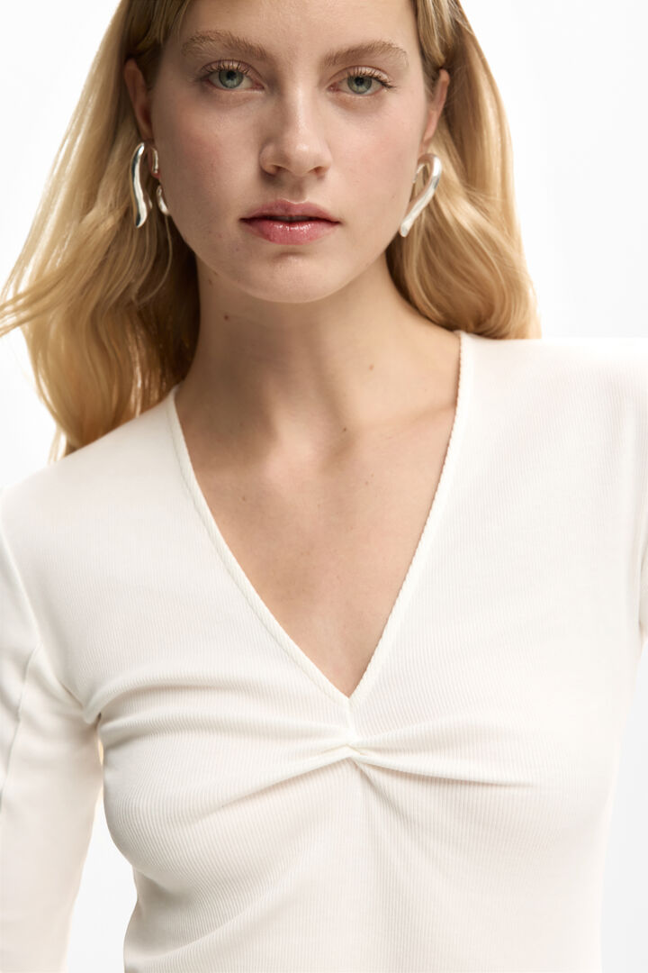 Rib knot T-shirt | Desigual