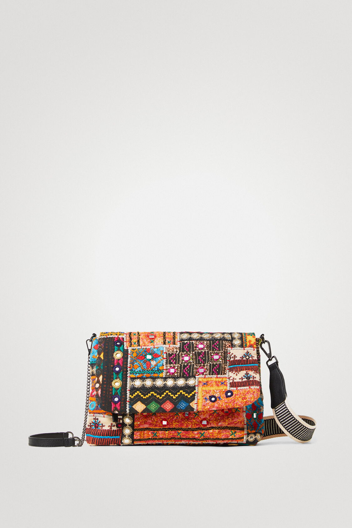 Cena Oportuno Química Bolso bandolera tela boho | Desigual.com