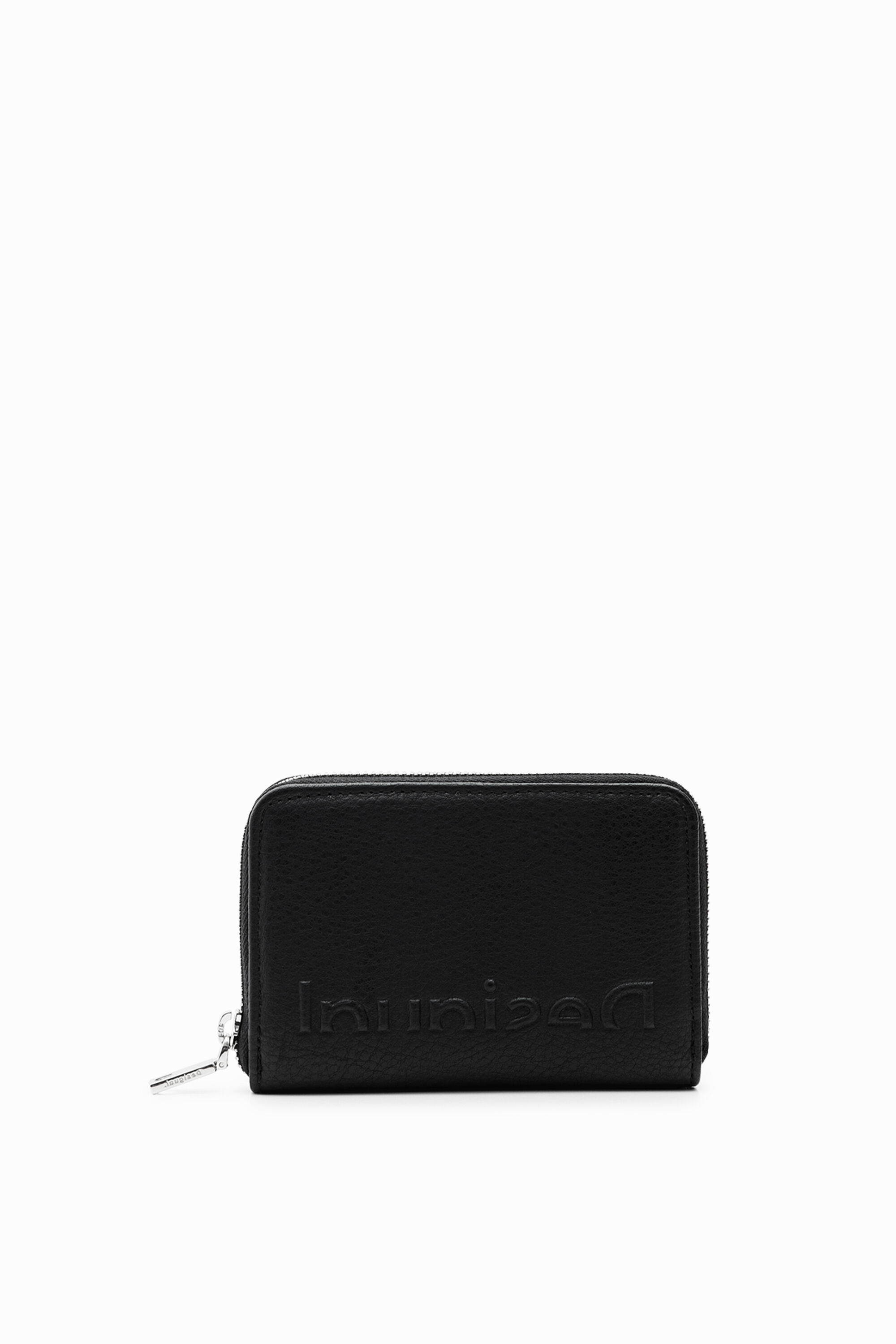 Small half logo wallet