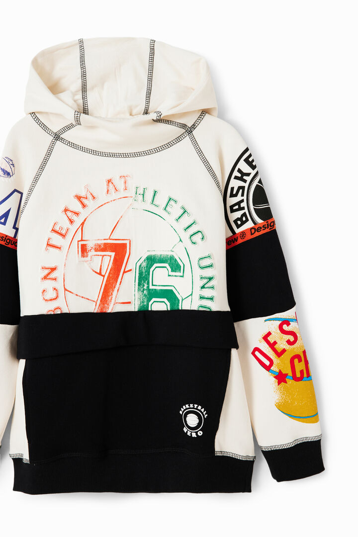 Sudadera patch sport | Desigual