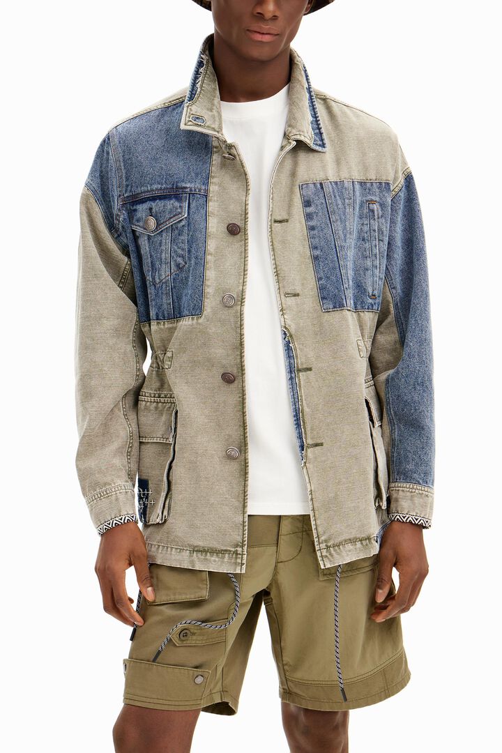 Hybrid parka jacket | Desigual