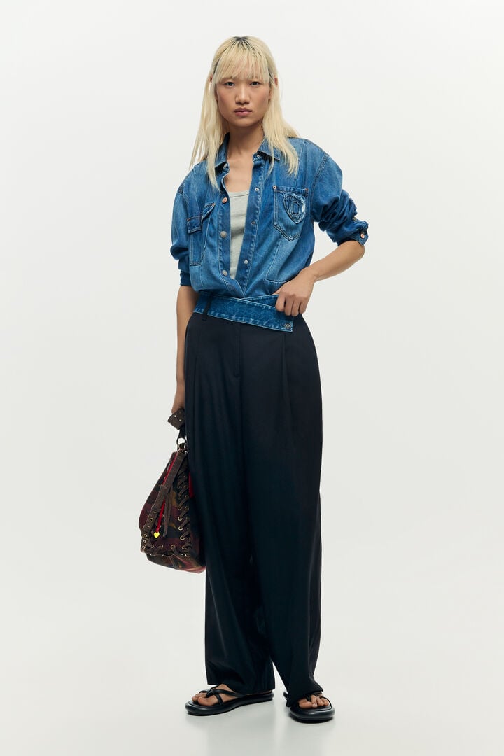 Tailor-broek gecombineerd | Desigual