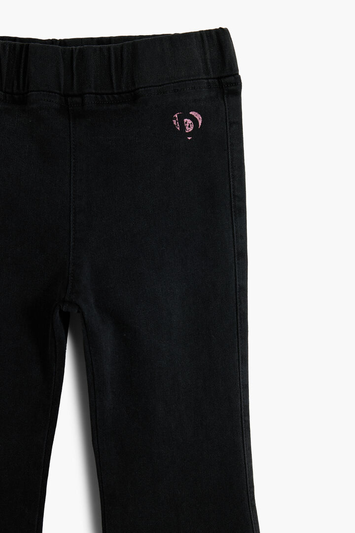 Trapéznadrág hatású farmer leggings | Desigual