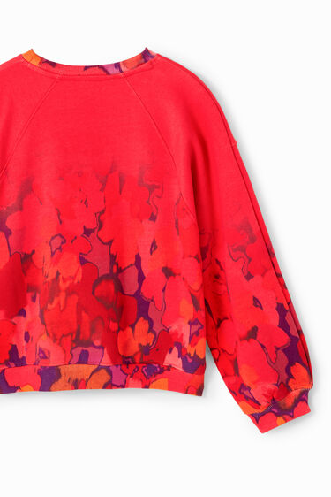 Watercolour floral sweatshirt | Desigual