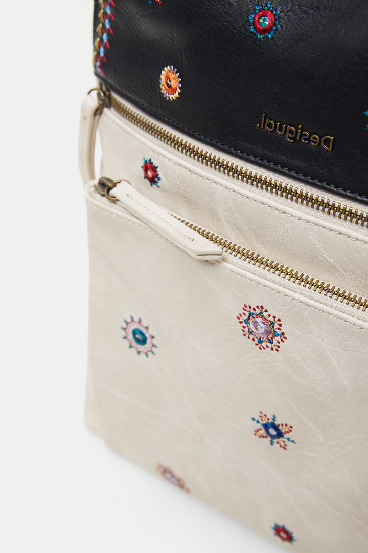 Vierkante rugzak met mandala's | Desigual