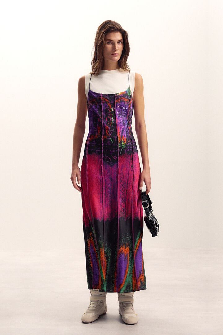 Robe combin&eacute;e con&ccedil;ue par Mr. Christian Lacroix | Desigual