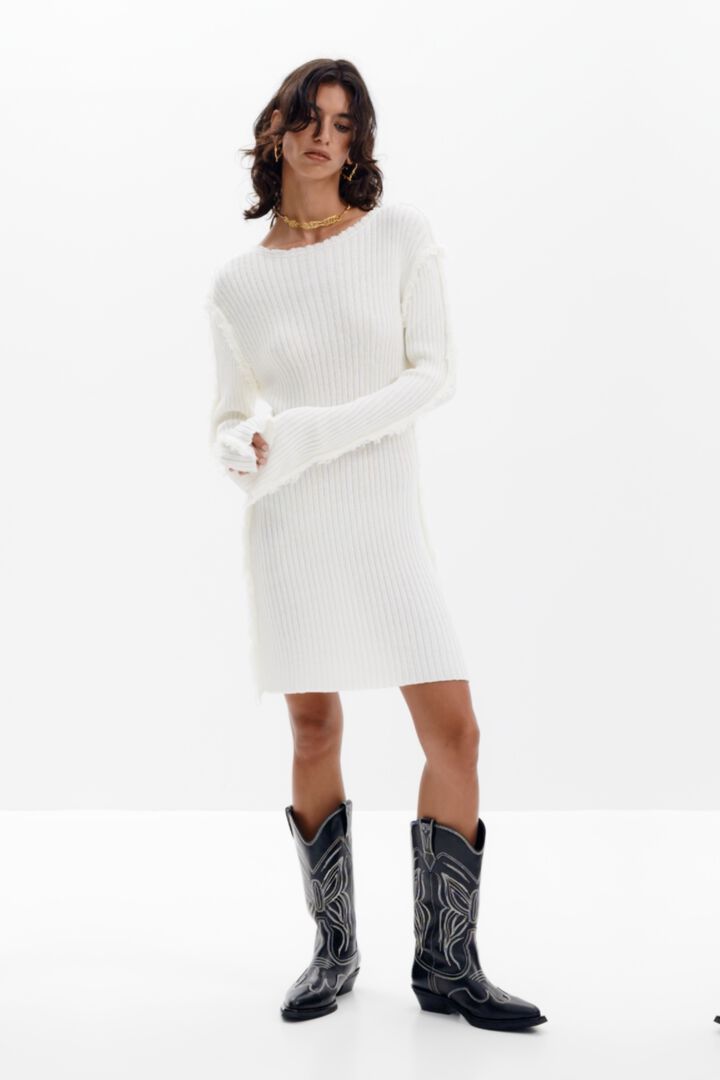 Ribbed knit dress | Desigual