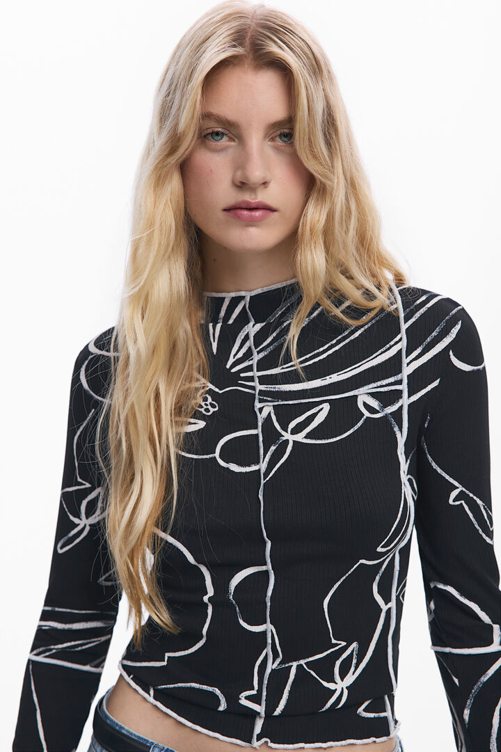 Vase silhouettes T-shirt | Desigual
