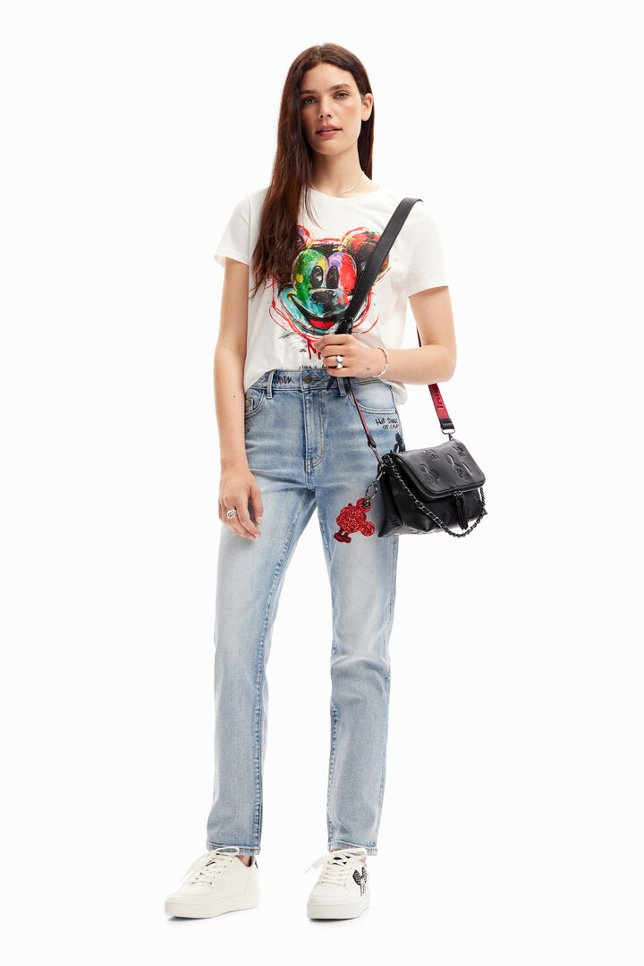 Midsize Mickey Mouse crossbody bag | Desigual
