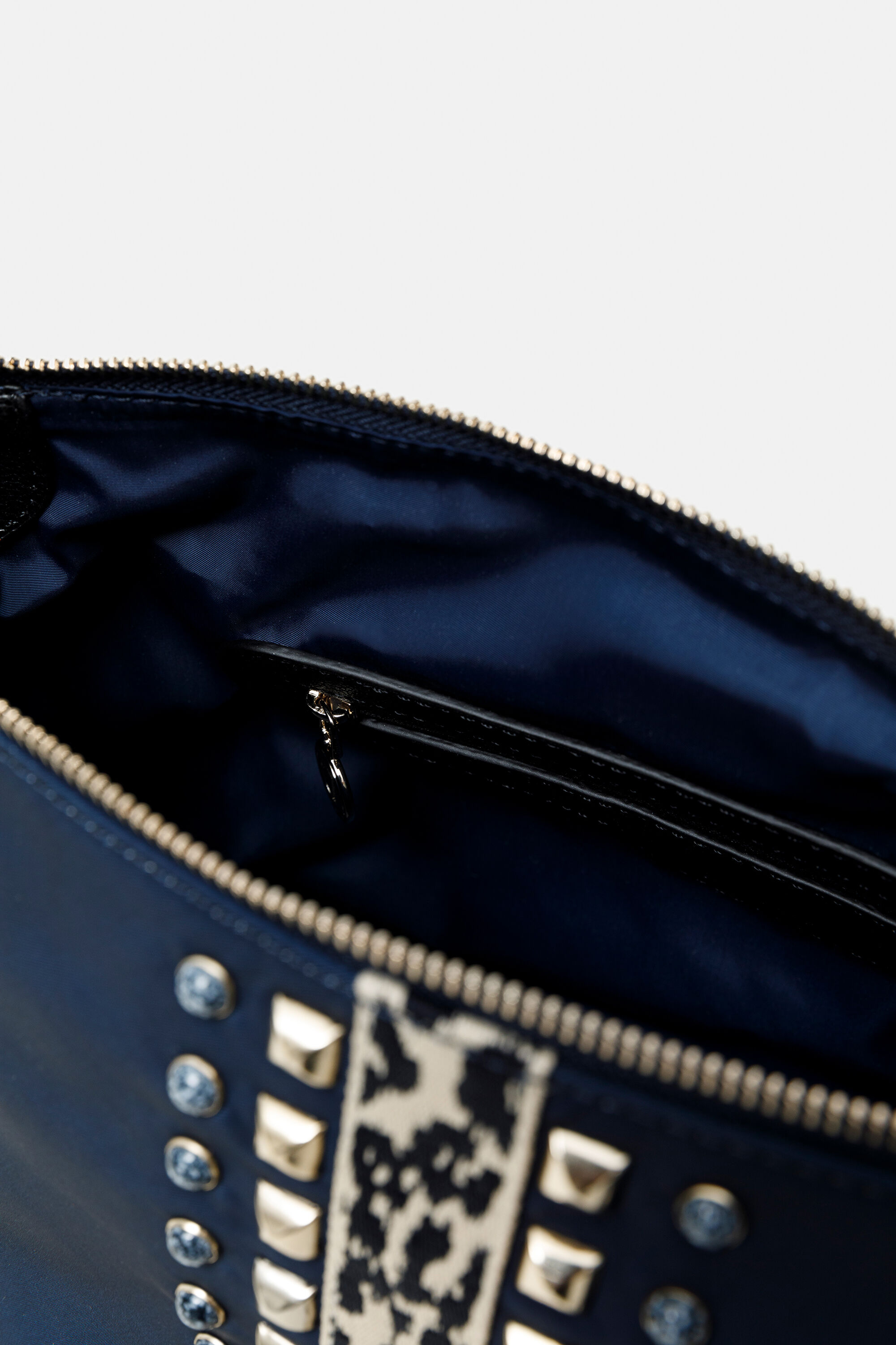 animal print sling bag