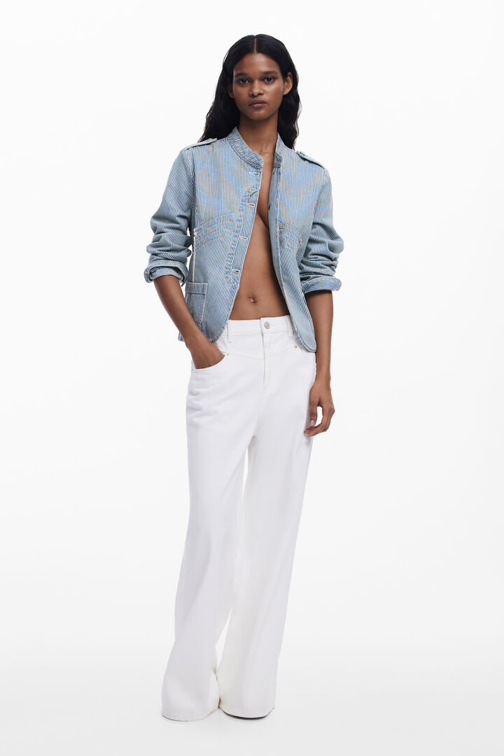 Striped Trucker Jacket | Desigual