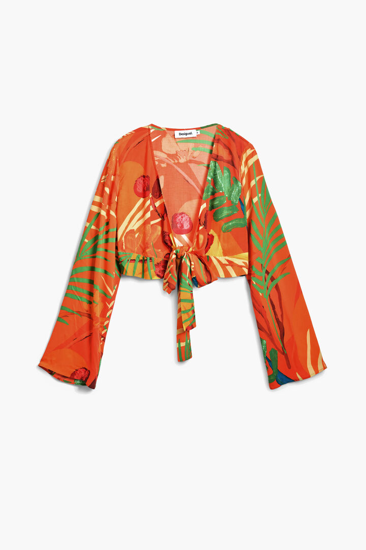 Top cruzado tropical | Desigual