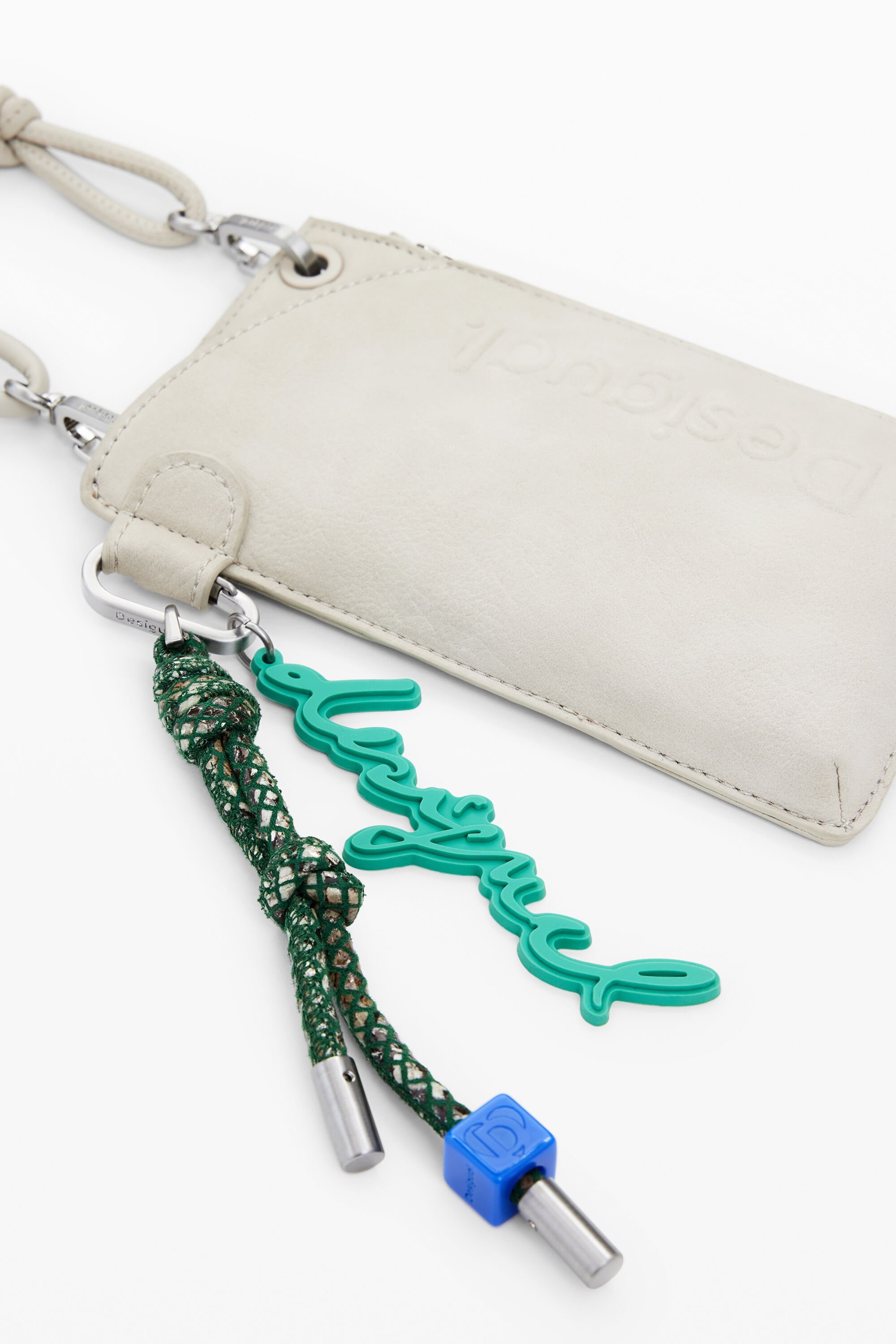 ロゴ入りレザー調モバイルホルダー 女性用 I Desigual.com
