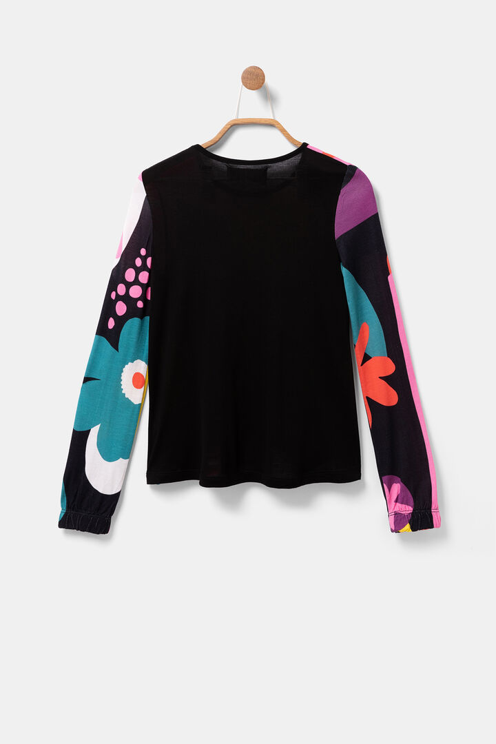 Cotton T-shirt daisies | Desigual