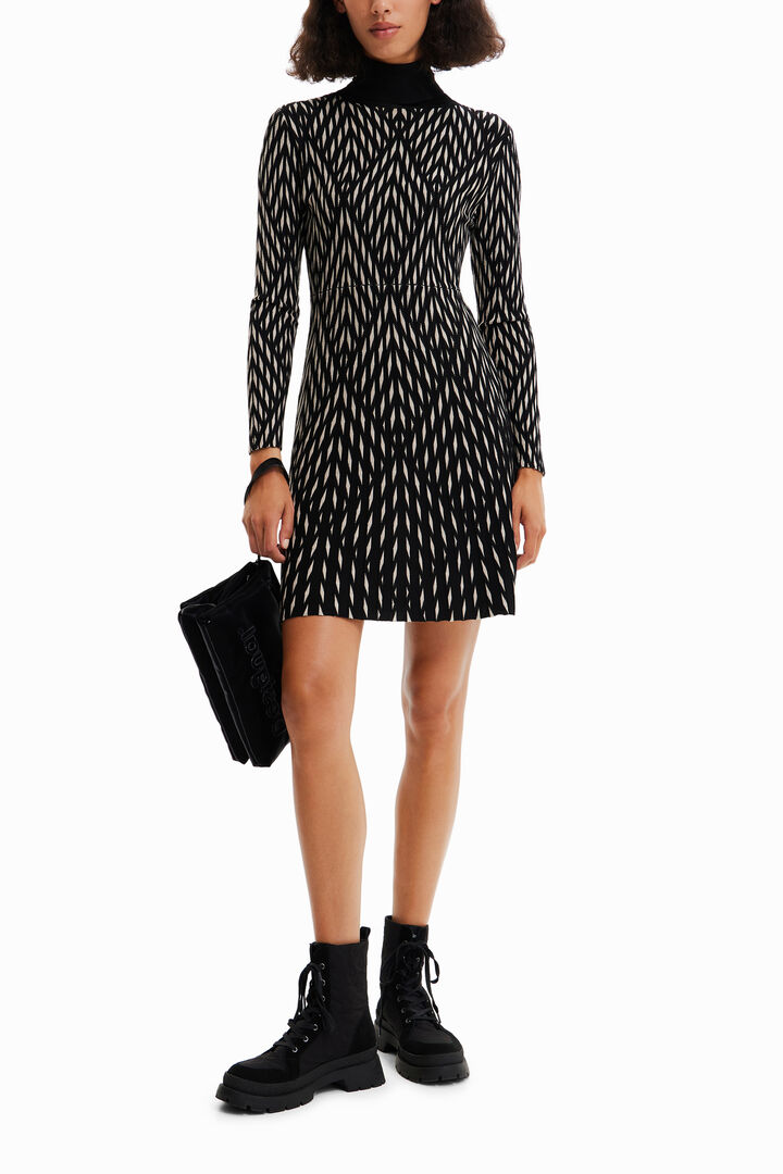 Geometric short dress | Desigual
