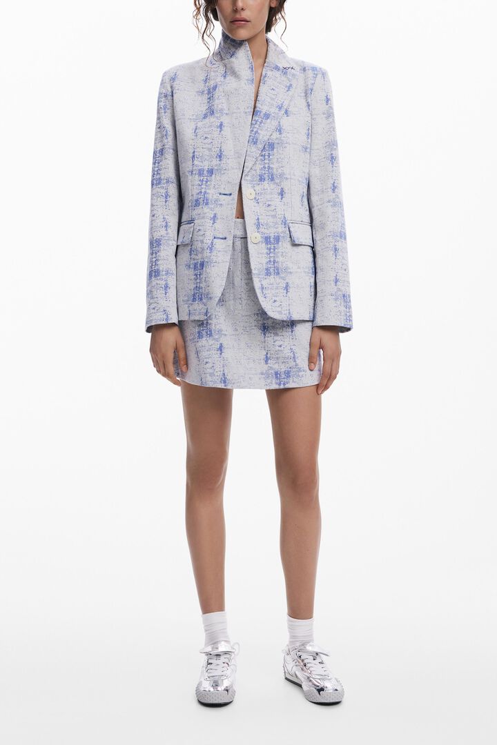 Textured blazer