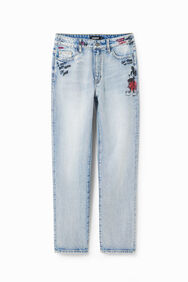 Jeans Straight Fit Micky Maus | Desigual