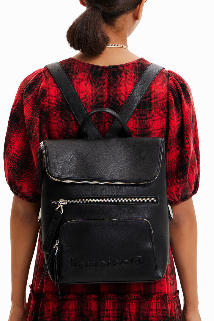 Mochila urbana solapa | Desigual