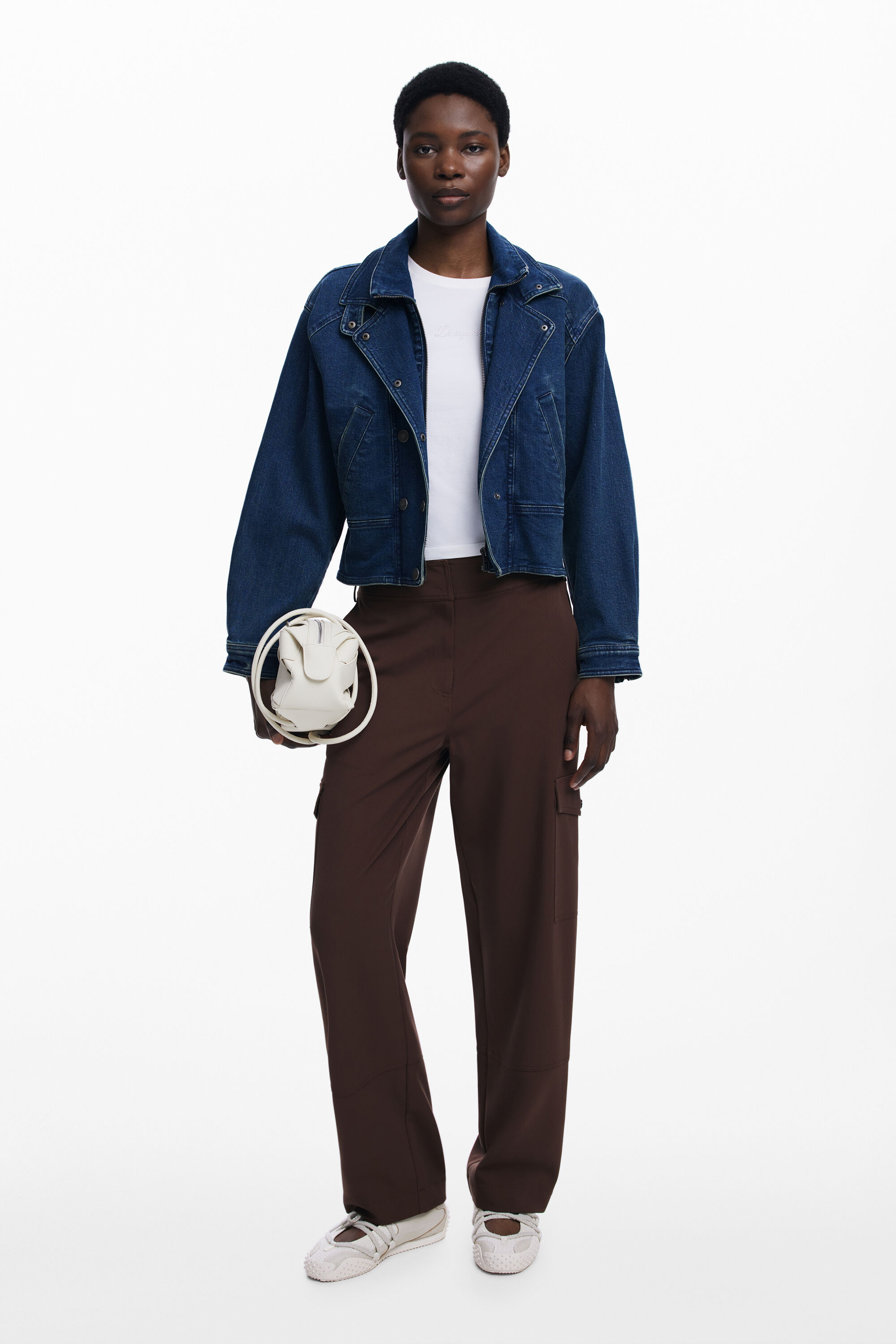 Spodnie cargo tailor Desigual