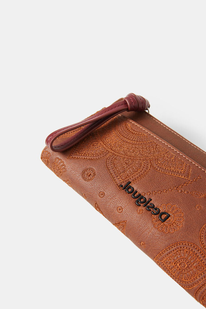 Porte-monnaie allongé mandalas | Desigual