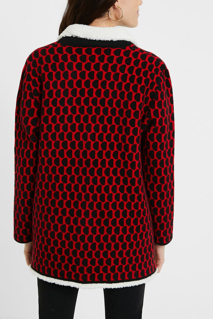 Veste tricot sherpa | Desigual