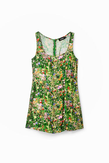 Vestido corto flores | Desigual