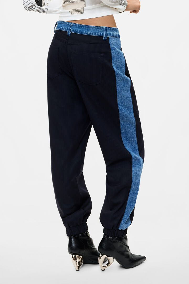 Contrast Jogger Pants