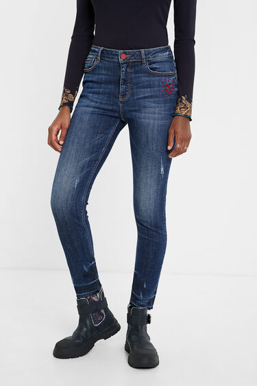 Skinny jean trousers | Desigual