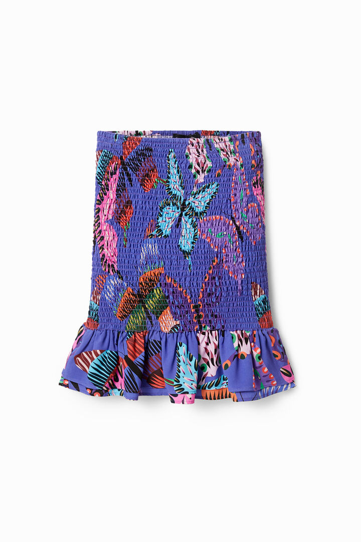 Minifalda sostenible mariposas