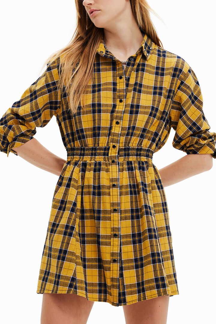 Vestido midi camisero | Desigual