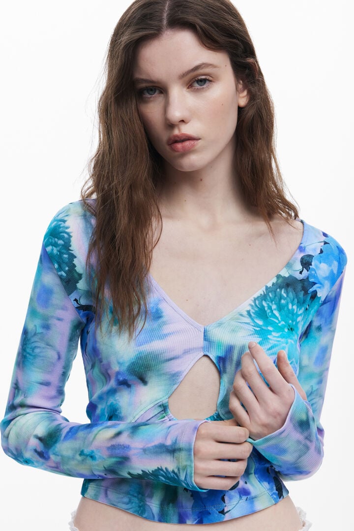 Camiseta cut-out Collina Strada | Desigual