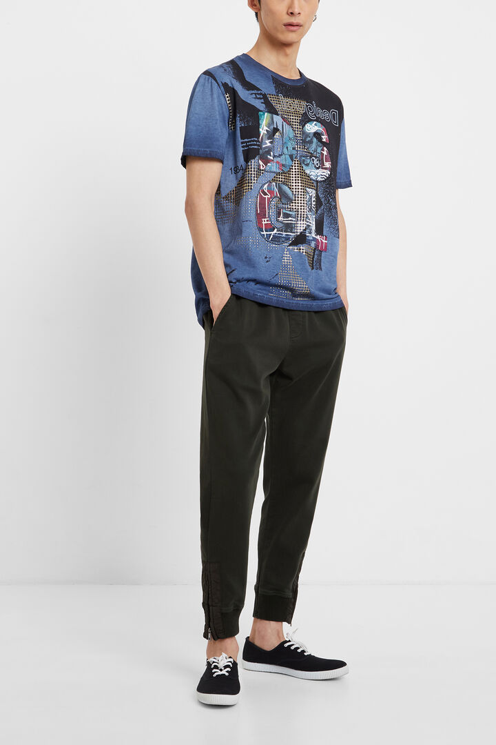 Camiseta parches 100% algodón | Desigual