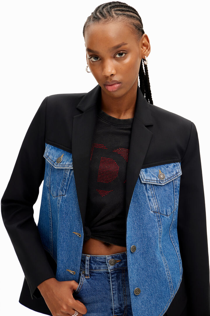 Hybrid trucker blazer | Desigual