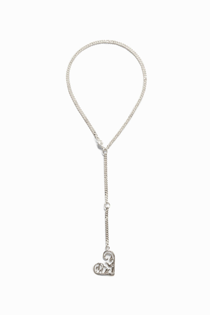 Zalio gold plated small heart necklace | Desigual