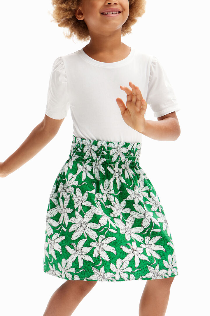 Combination floral dress | Desigual