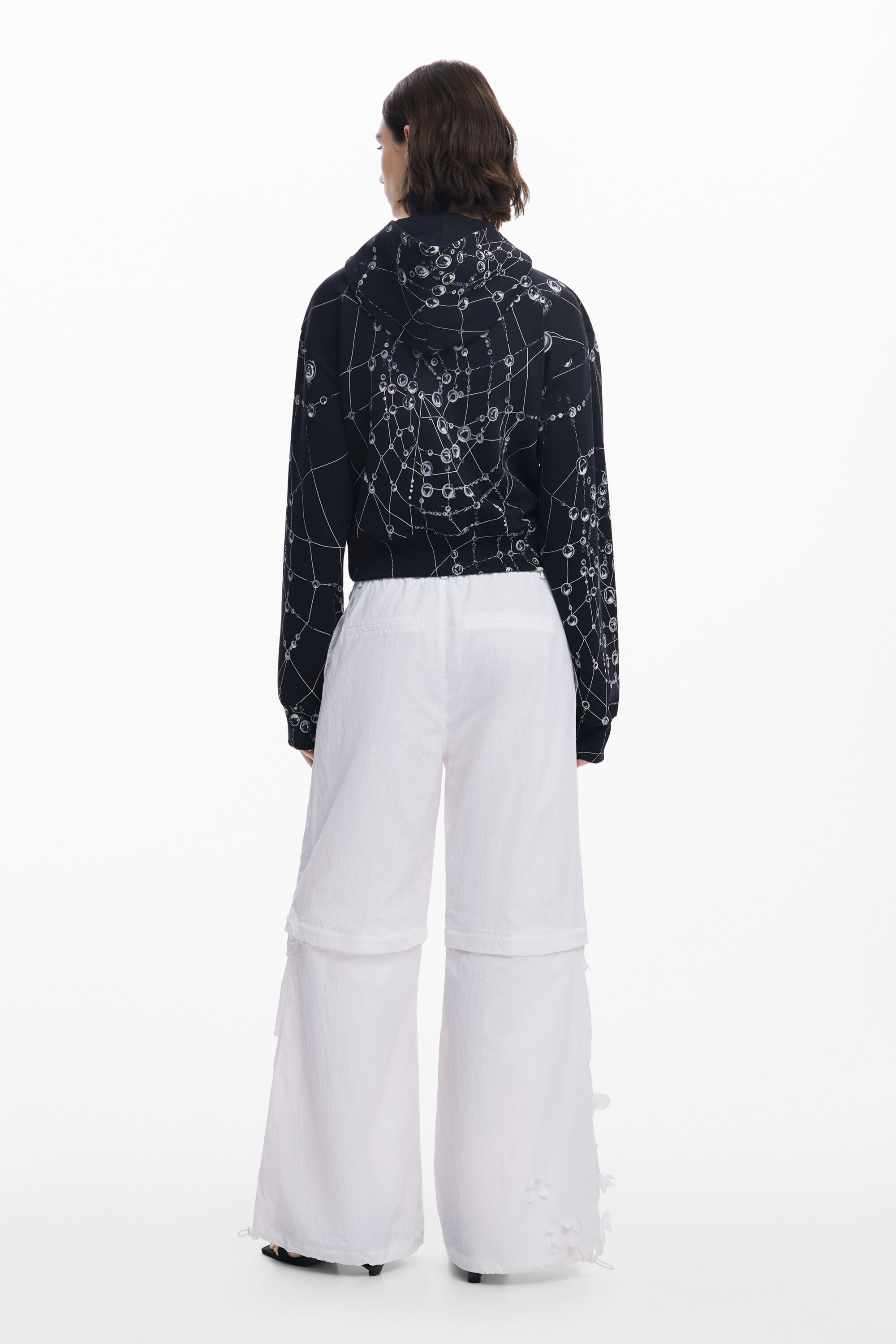 Desigual Convertible Pants With Flowers Tyler Mcgillivary