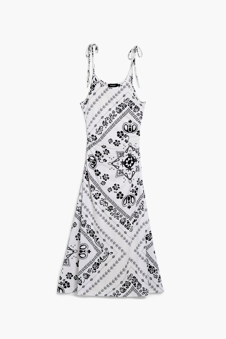 Robe à bretelles bandana | Desigual
