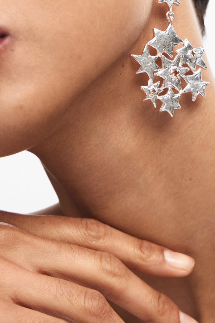 Long star formation earrings Zalio | Desigual