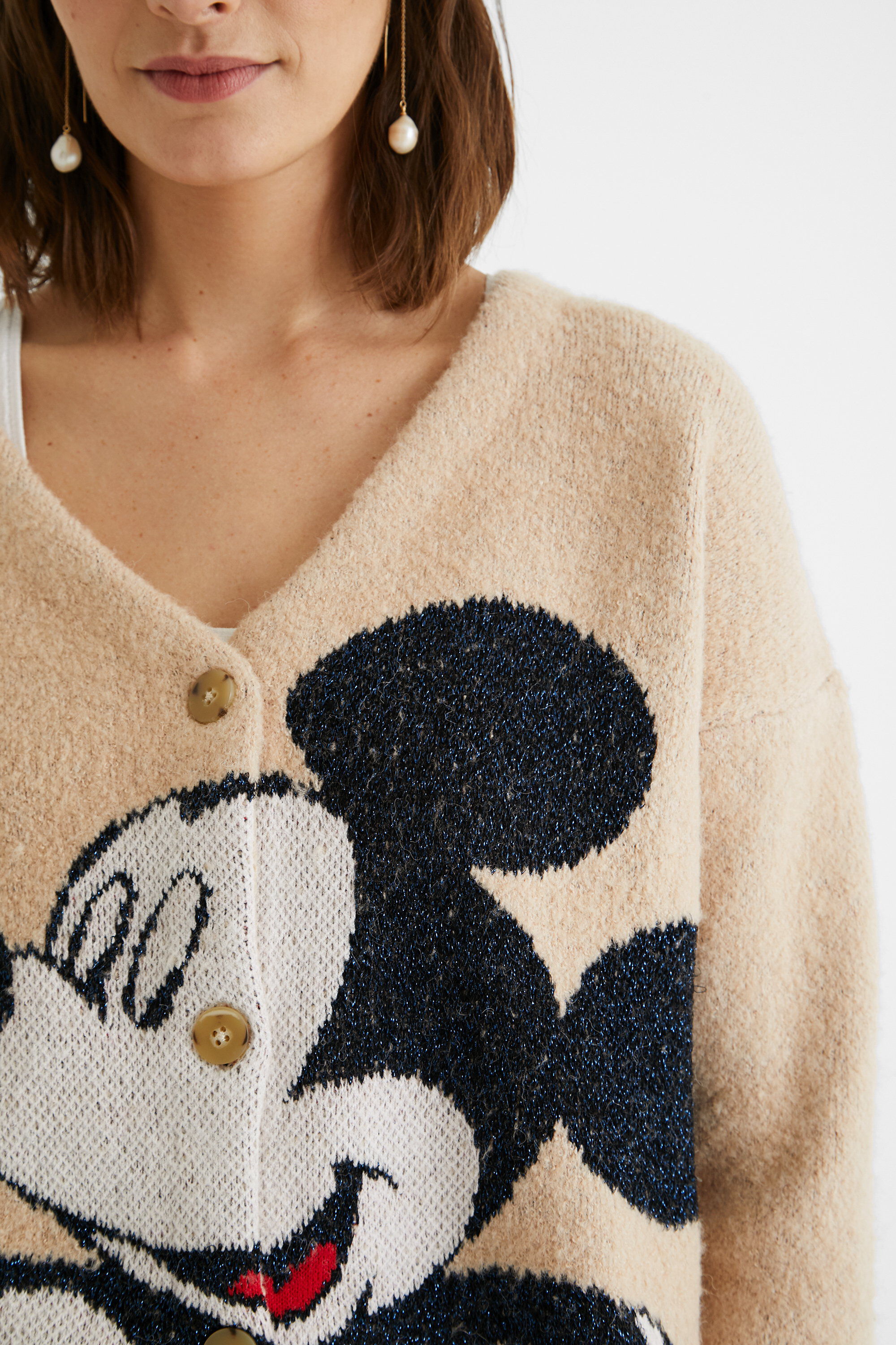 Giacca in maglia Topolino | Desigual.com