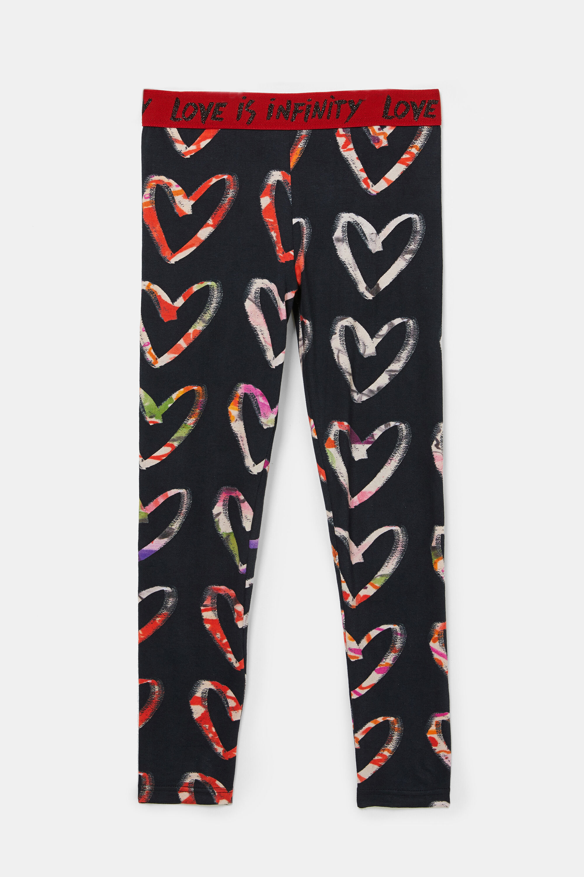 Slim leggings hearts