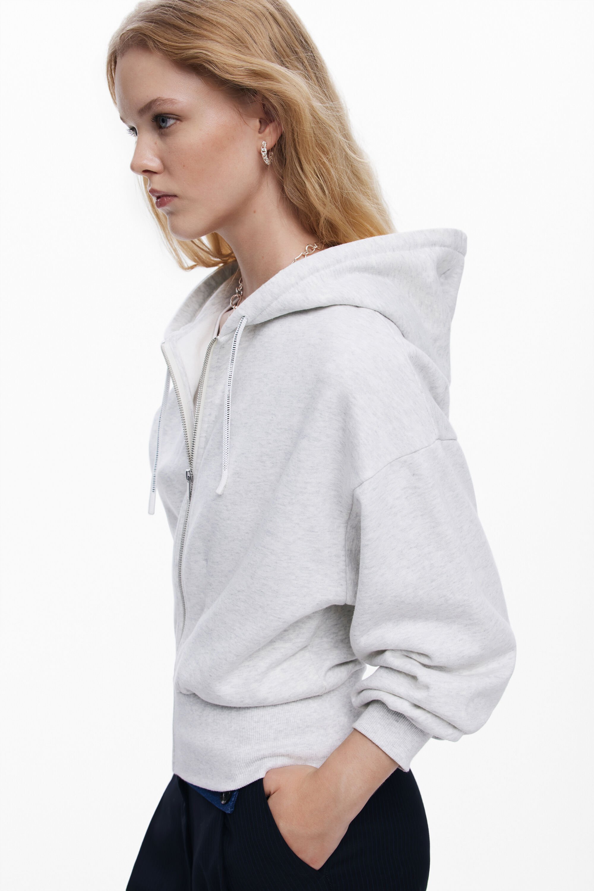 Plain hoodie women s I Desigual