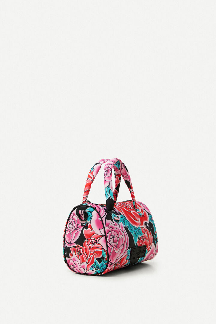 Mini briefcase small bag flowers | Desigual