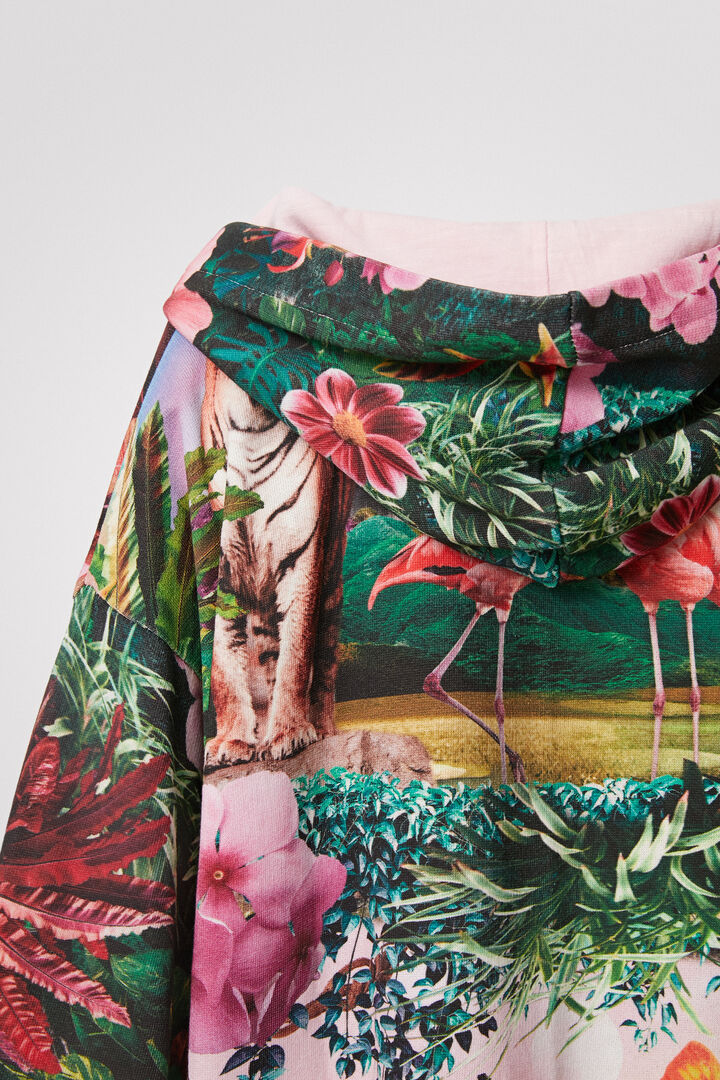 Tropical sweatshirt | Desigual